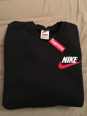 nike x supreme crewneck